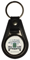 MG TD MkII 1951-53 Keyring 6